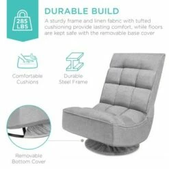 Best Choice Products Folding Floor Gaming Chair for Home, Office w/ 360-Degree Swivel, 4 Adjustable Positions 13 Best Choice Products Folding Floor Gaming Chair for Home, Office w/ 360-Degree Swivel, 4 Adjustable Positions -Office Chairs Sales Shop unnamed file 2327