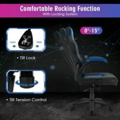 Costway High Back Gaming Chair Height Adjustable Swivel Computer Office Chair 18 Costway High Back Gaming Chair Height Adjustable Swivel Computer Office Chair -Office Chairs Sales Shop unnamed file 2373