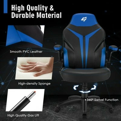 Costway High Back Gaming Chair Height Adjustable Swivel Computer Office Chair 9 Costway High Back Gaming Chair Height Adjustable Swivel Computer Office Chair - Image 7