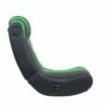 SE+ 2.0 Bluetooth Foldable Rocking Video Gaming Chair with Speakers - X Rocker Green/black