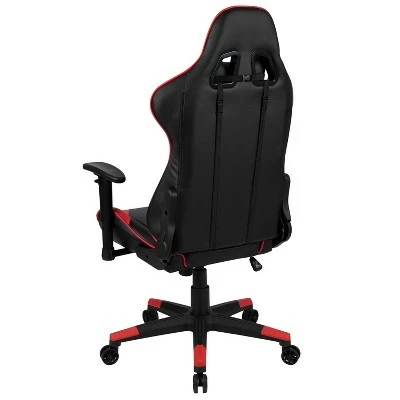 Flash Furniture X20 Gaming Chair Racing Office Ergonomic Computer PC Adjustable Swivel Chair with Fully Reclining Back in Red LeatherSoft 12 Flash Furniture X20 Gaming Chair Racing Office Ergonomic Computer PC Adjustable Swivel Chair with Fully Reclining Back in Red LeatherSoft - Image 10