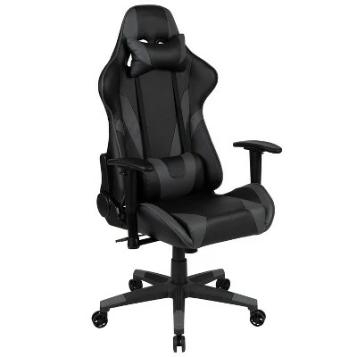 Flash Furniture X20 Gaming Chair Racing Office Ergonomic Computer PC Adjustable Swivel Chair with Fully Reclining Back in Red LeatherSoft 17 Flash Furniture X20 Gaming Chair Racing Office Ergonomic Computer PC Adjustable Swivel Chair with Fully Reclining Back in Red LeatherSoft - Image 15