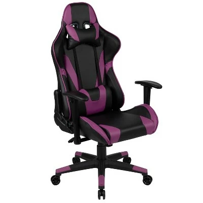 Flash Furniture X20 Gaming Chair Racing Office Ergonomic Computer PC Adjustable Swivel Chair with Fully Reclining Back in Red LeatherSoft 18 Flash Furniture X20 Gaming Chair Racing Office Ergonomic Computer PC Adjustable Swivel Chair with Fully Reclining Back in Red LeatherSoft - Image 16