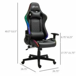 Vinsetto Gaming Chair with RGB LED 2D Arm Lumbar Support Swivel Home Office Computer Recliner High Back Racing Gamer Desk Chair 13 Vinsetto Gaming Chair with RGB LED 2D Arm Lumbar Support Swivel Home Office Computer Recliner High Back Racing Gamer Desk Chair -Office Chairs Sales Shop unnamed file 2581