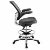 Edge Drafting Office Chair - Modway Armor Gray