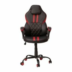 Flash Furniture Ergonomic Office Computer Chair - Adjustable Black and Red Designer Gaming Chair - 360° Swivel - Red Dual Wheel Casters -Office Chairs Sales Shop unnamed file 2619
