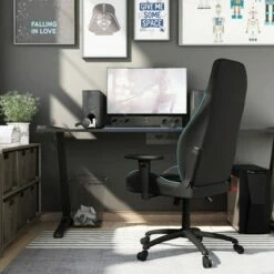 Ansar Diamond Stitched Faux Leather Gaming Chair - miBasics Black/white 15 Ansar Diamond Stitched Faux Leather Gaming Chair - miBasics Black/white -Office Chairs Sales Shop unnamed file 2690