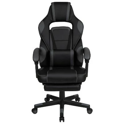 Flash Furniture X40 Gaming Chair Racing Ergonomic Computer Chair with Fully Reclining Back/Arms, Slide-Out Footrest, Massaging Lumbar 5 Flash Furniture X40 Gaming Chair Racing Ergonomic Computer Chair with Fully Reclining Back/Arms, Slide-Out Footrest, Massaging Lumbar - Image 3