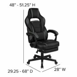 Flash Furniture X40 Gaming Chair Racing Ergonomic Computer Chair with Fully Reclining Back/Arms, Slide-Out Footrest, Massaging Lumbar 27 Flash Furniture X40 Gaming Chair Racing Ergonomic Computer Chair with Fully Reclining Back/Arms, Slide-Out Footrest, Massaging Lumbar -Office Chairs Sales Shop unnamed file 2703
