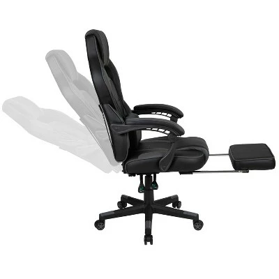 Flash Furniture X40 Gaming Chair Racing Ergonomic Computer Chair with Fully Reclining Back/Arms, Slide-Out Footrest, Massaging Lumbar 11 Flash Furniture X40 Gaming Chair Racing Ergonomic Computer Chair with Fully Reclining Back/Arms, Slide-Out Footrest, Massaging Lumbar - Image 9