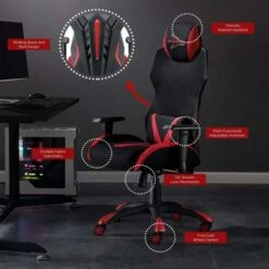 Speedster Mesh Gaming Computer Chair Black/Red - Modway -Office Chairs Sales Shop unnamed file 2767