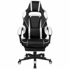 BlackArc Gaming Chair Outfitted With Footrest, Headrest, Lumbar Support Massage Pillow, Reclining Seat/Arms -Office Chairs Sales Shop unnamed file 2787