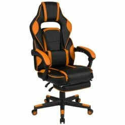 BlackArc Gaming Chair Outfitted With Footrest, Headrest, Lumbar Support Massage Pillow, Reclining Seat/Arms -Office Chairs Sales Shop unnamed file 2795