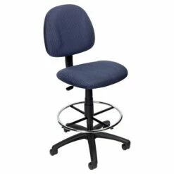 Drafting Stool with Footring - Boss Office Products Blue -Office Chairs Sales Shop unnamed file 286