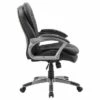 Executive Mid Back Pillow Top Chair Black - Boss Office Products -Office Chairs Sales Shop unnamed file 287