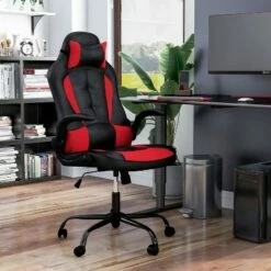 Kai Adjustable Arm Rests Gaming Chair - miBasics Red -Office Chairs Sales Shop unnamed file 2877