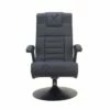 Covert 2.1 Wireless Audio Pedestal Console Gaming Chair Black - X Rocker