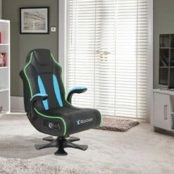 Cxr3 Dual Audio Gaming Chair Black/Teal - X Rocker -Office Chairs Sales Shop unnamed file 2963