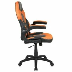 BlackArc High Back Gaming Chair with Faux Leather Upholstery, Height Adjustable Swivel Seat & Padded Flip-Up Arms -Office Chairs Sales Shop unnamed file 3025