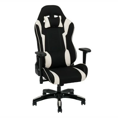 Adjustable High Back Ergonomic Gaming Chair - CorLiving White 12 Adjustable High Back Ergonomic Gaming Chair - CorLiving White - Image 10