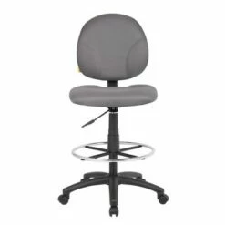 Fabric Drafting Stools with Footring Gray - Boss Office Products -Office Chairs Sales Shop unnamed file 313