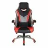 Uplink Gaming Chair In Faux Leather Red - OSP Home Furnishings