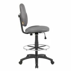 Fabric Drafting Stools with Footring Gray - Boss Office Products -Office Chairs Sales Shop unnamed file 314