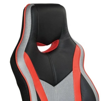 Uplink Gaming Chair In Faux Leather Red - OSP Home Furnishings 9 Uplink Gaming Chair In Faux Leather Red - OSP Home Furnishings - Image 7