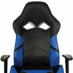 Vapor Gaming Chair in Faux Leather Black/Blue - OSP Home Furnishings -Office Chairs Sales Shop unnamed file 3150