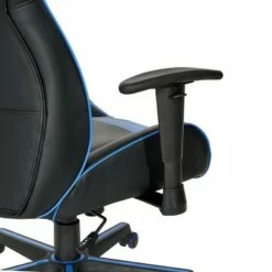 Vapor Gaming Chair in Faux Leather Black/Blue - OSP Home Furnishings -Office Chairs Sales Shop unnamed file 3152