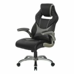 Oversite Gaming Chair In Faux Leather - OSP Home Furnishings Gray 21 Oversite Gaming Chair In Faux Leather - OSP Home Furnishings Gray -Office Chairs Sales Shop unnamed file 3163
