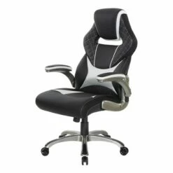 Oversite Gaming Chair In Faux Leather - OSP Home Furnishings Gray 23 Oversite Gaming Chair In Faux Leather - OSP Home Furnishings Gray -Office Chairs Sales Shop unnamed file 3165