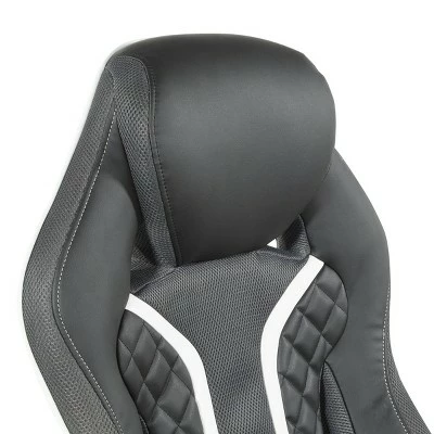 51" Xplorer Gaming Chair Black - OSP Home Furnishings 6 51" Xplorer Gaming Chair Black - OSP Home Furnishings - Image 4