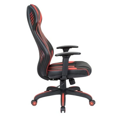 Gaming Chair Black/Red - Global Furniture 4 Gaming Chair Black/Red - Global Furniture - Image 2
