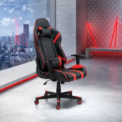 Drone Gaming Chair - ZM Home Black/red 5 Drone Gaming Chair - ZM Home Black/red - Image 3