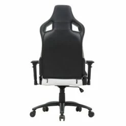 Quelman Adjustable Armrests Reclining Gaming Chair - miBasics White/blue