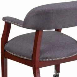 Flash Furniture Conference Chair with Accent Nail Trim and Casters -Office Chairs Sales Shop unnamed file 3316