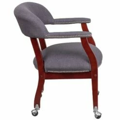 Flash Furniture Conference Chair with Accent Nail Trim and Casters -Office Chairs Sales Shop unnamed file 3319