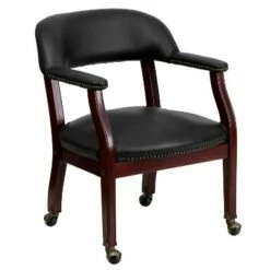 Flash Furniture Conference Chair with Accent Nail Trim and Casters -Office Chairs Sales Shop unnamed file 3323