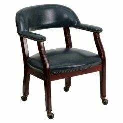 Flash Furniture Conference Chair with Accent Nail Trim and Casters -Office Chairs Sales Shop unnamed file 3325