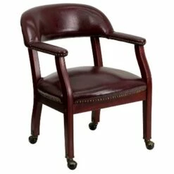 Flash Furniture Conference Chair with Accent Nail Trim and Casters -Office Chairs Sales Shop unnamed file 3326