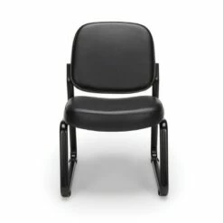 Armless Guest and Reception Chair Black - OFM