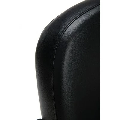 Armless Guest and Reception Chair Black - OFM 7 Armless Guest and Reception Chair Black - OFM - Image 5