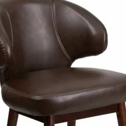 Flash Furniture Comfort Back Series Side Reception Chair with Walnut Legs -Office Chairs Sales Shop unnamed file 3354