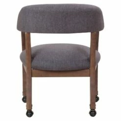 Modern Captain's Chair with Casters Slate Gray - Boss Office Products -Office Chairs Sales Shop unnamed file 3379