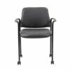 Stacking Chair with Casters Black - Boss Office Products -Office Chairs Sales Shop unnamed file 3415