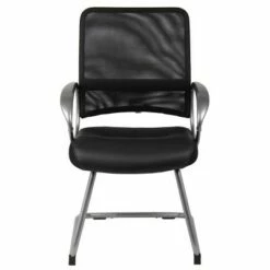 Mesh Back with Pewter Finish Guest Chair Black - Boss Office Products -Office Chairs Sales Shop unnamed file 3441