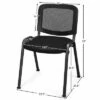 Costway Set of 5 Conference Chair Mesh Back Office Waiting Room Guest Reception Black 2 Costway Set of 5 Conference Chair Mesh Back Office Waiting Room Guest Reception Black -Office Chairs Sales Shop unnamed file 3475