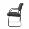 Boss Office Products Sled Base Guest Chair - Boss Black