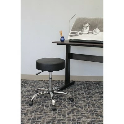 Medical Stool - Boss Office Products Black 2 Medical Stool - Boss Office Products Black